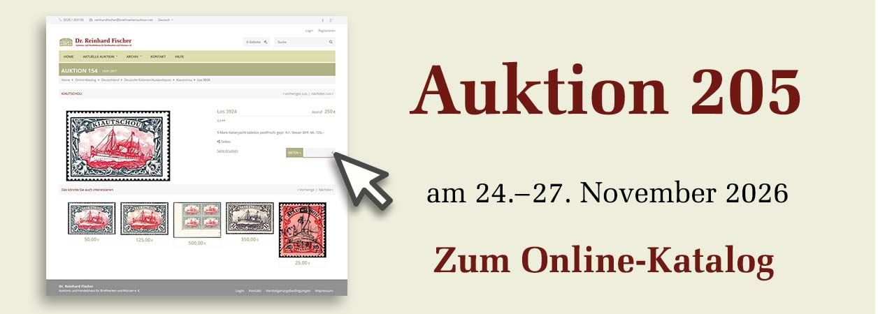 Lose der Auktion am 24.-27. November 2026